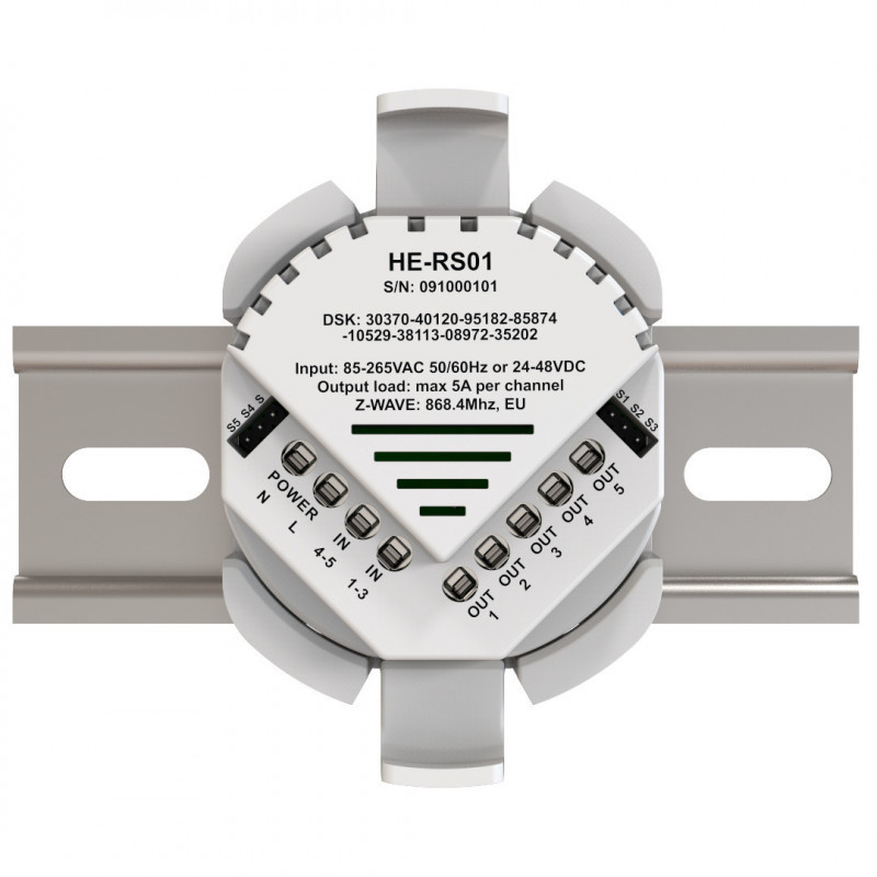 Micromodule Mounting Adapter for DIN Rail