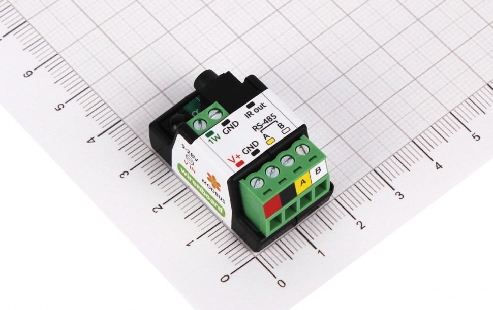 IR control device with RS-485, Modbus RTU, WB-MIR v.3