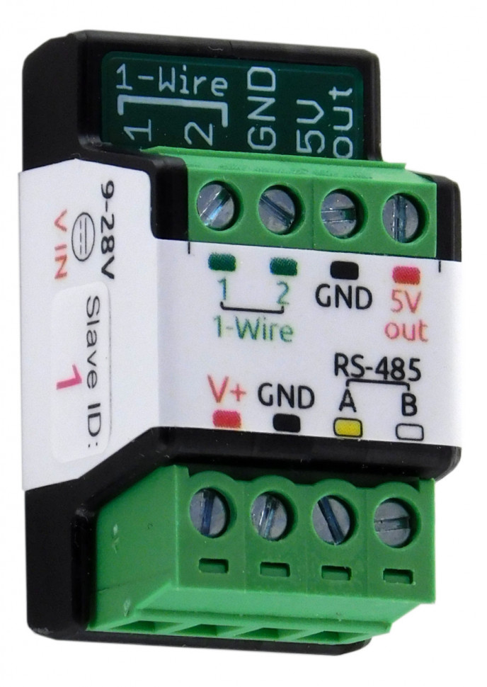 Modbus RTU Bus coupler WB-M1W2 v.3
