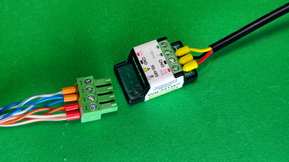 Modbus RTU Bus coupler WB-M1W2 v.3