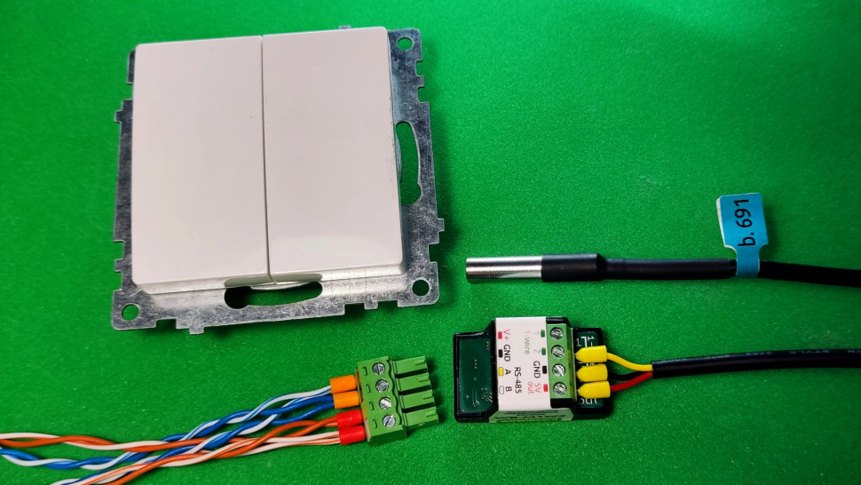 Modbus RTU Bus coupler WB-M1W2 v.3