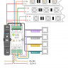 Wiren Board  RS-485, Modbus RTU 4-channel dimmer WB-LED