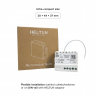 Micromodule Thermostat 1 Channel (1x16A) with 3m NTC sensor Heltun MMT-ZW