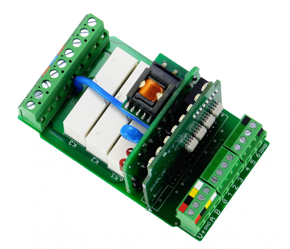 Wiren Board RS-485, Modbus RTU Relay WB-MR6C v.3