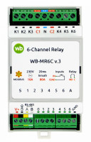 Wiren Board RS-485, Modbus RTU Relay WB-MR6C v.3