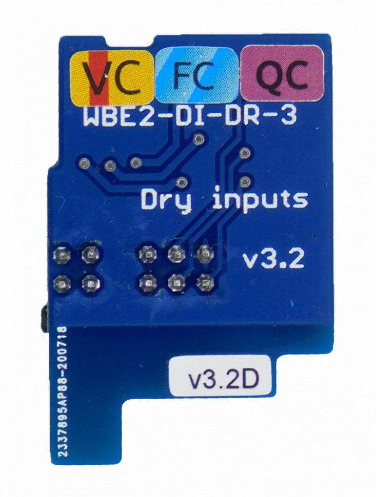 Wiren Board “Dry contact” input extension module WBE2-DI-DR-3