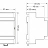 Wiren Board I/O module WBIO-DI-HVD-16