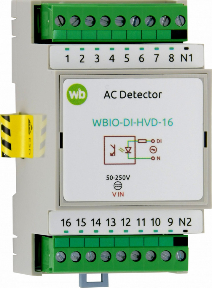 Wiren Board I/O module WBIO-DI-HVD-16