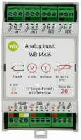 Wiren Board RS-485 Modbus RTU Analog input module WB-MAI6
