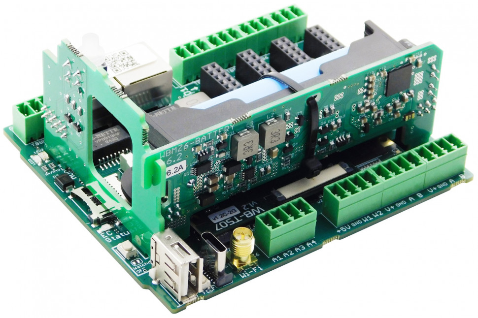 Backup Power Module for Wiren Board 8.5 / WBMZ6-BATTERY