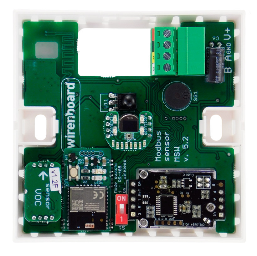 Wiren Board Hybrid wall-mounted sensor WB-MSW-ZIGBEE v.4