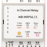 Wiren Board RS-485, Modbus RTU Relay module WB-MRPS6/S Wiren Board RS-485, Modbus RTU Relay module WB-MRPS6/S